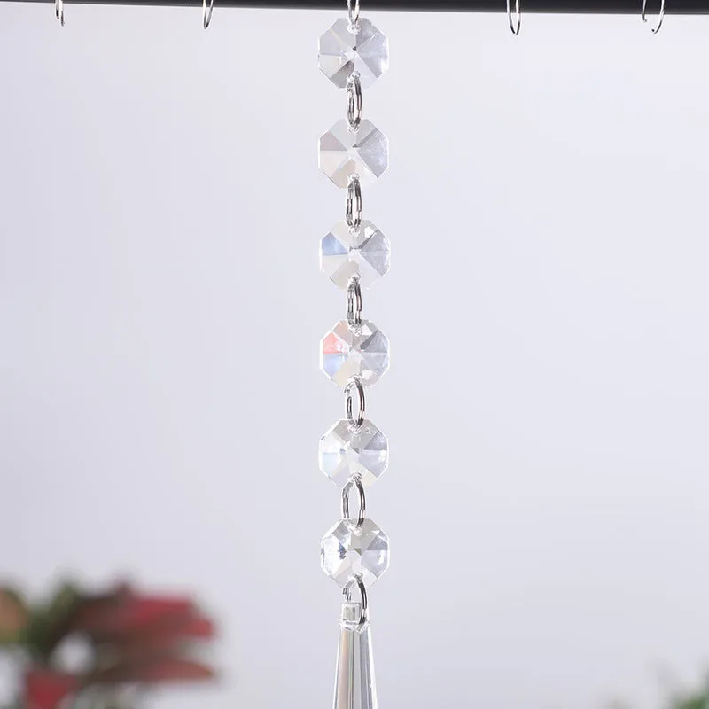 30 шт. акриловые хрустальные бусины занавески Висячие капли Свадебные дома вечерние гирлянды
