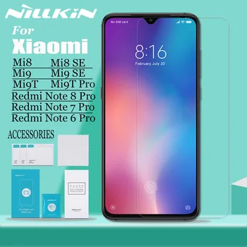 

Nillkin for Xiaomi Mi 9 Mi9 Lite Mi 8 SE 9T Pro A3 Mi9T Glass Screen Protector Safety Tempered Glass on Redmi Note 8T/8/7/6 Pro