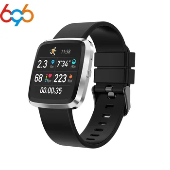 

696 Smart T5 Bracelet Color Screen IP68 Fitness Tracker blood pressure Heart Rate Monitor Smart band For Android IOS phone