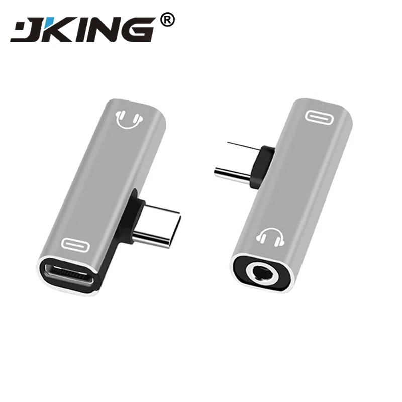 

2 In 1 Type C To 3.5mm Jack Earphone Charging Converter USB Type-C Audio Adapter for Xiaomi 6 Huawei P10 Mate 20 Type C Phones