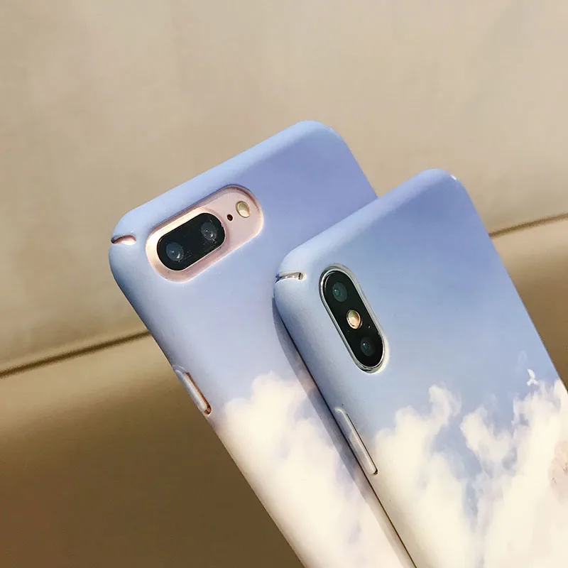 Жесткие чехлы для телефонов из поликарбоната для Redmi K20 Note7 Note8Pro чехол с голубым небом для Xiaomi 6X8 8lite 8se 9 9se 9Pro A2 A3 Lite CC9 CC9E