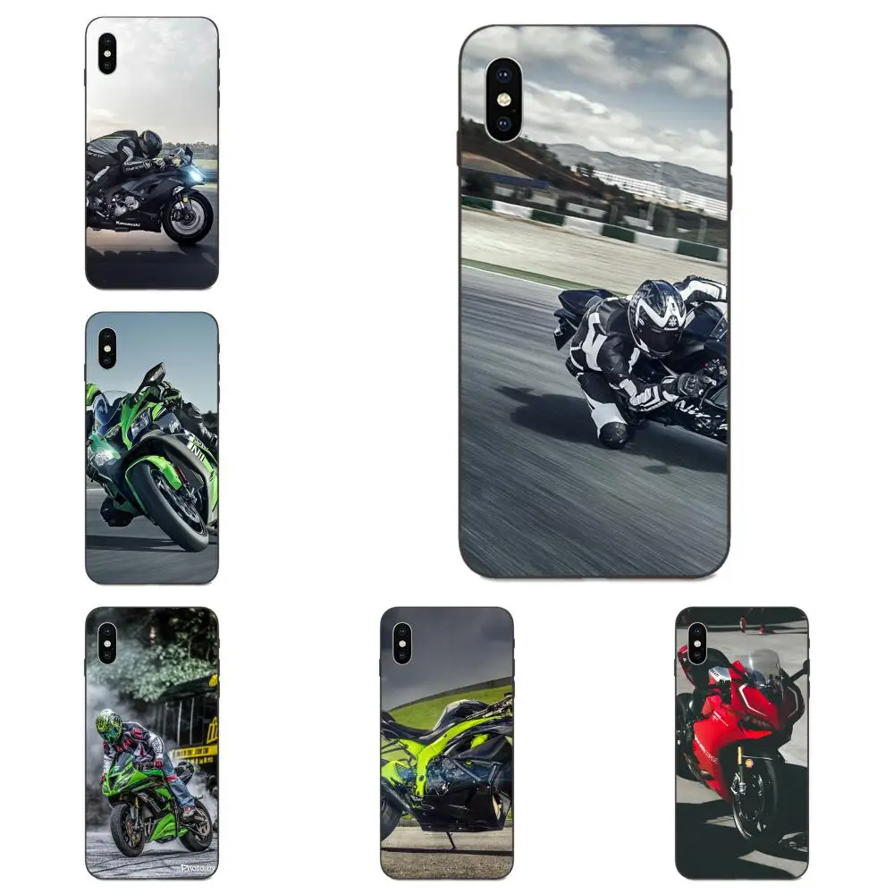 Модный спортивный мотоцикл Kawasaki Ninja Zx R для Galaxy A3 A5 A6 A6s A7 A8 A9 A10 A20E A30 A40 A50 A60 A70 A80 A90 Plus