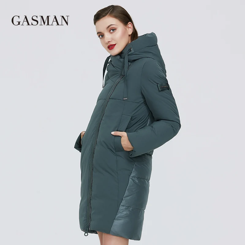 GASMAN 2020 женская зимняя Толстая куртка новая модная брендовая пуховая парка