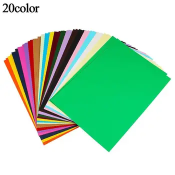 

20sheets/lot Color Cardboard Paper For Diy Scrapbooking Transferring Craft For Sketching Handmade Paper