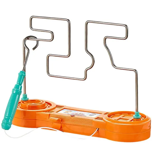 Kids Collision Electric Shock Toy Education Electric Touch Maze Game Party Funny Game Science Experiment Toys for Children Gift 5
