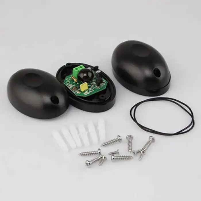 Single Beam Infrared Radiation Alarm Sensor Set Automatic Light Security Door Detector MDJ998