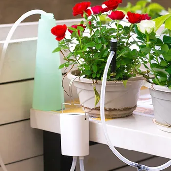 

DIY Automatic Drip Irrigation Kit Self Watering System With Digital Timer For Indoor Garden Potted Plants New Arrival 2020