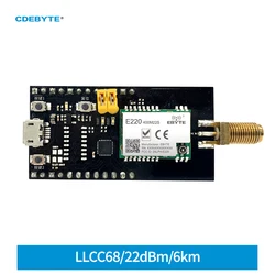 Carte de Test E220 400MBL 01 E220 400M22S, Kit d'évaluation de développement, Interface USB vers TTL, contrôle principal facile à utiliser, MCU 