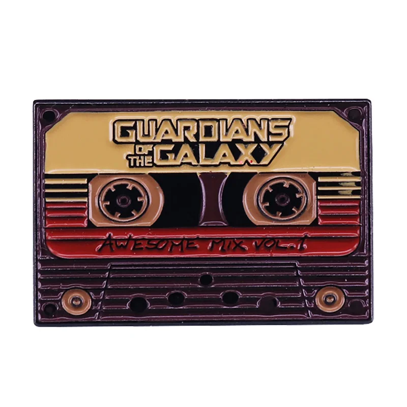 AwesomeMixVol2CassetteTapeLapelPinGuardiansoftheGalaxyFans