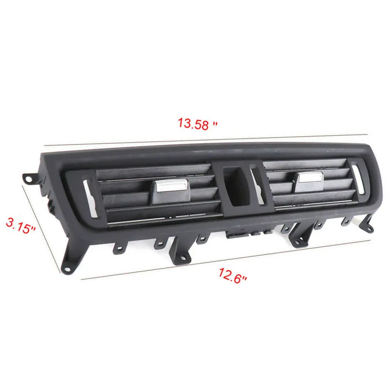 Auto Car AC Air Grille Front Console Dash For BMW F10/F11/F18 5 Series Replacement Parts Outlet Ventilation Accessory Auto Car AC Air Grille Front Console Dash For BMW F10/F11/F18 5 Series Replacement Parts Outlet Ventilation Accessory