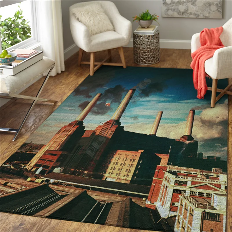 Motorcycle 3D Printed Mat Rugs Anti-slip Large Rug Carpet Home Decoration Living Flannel Print Bedroom Non-slip Floor Rug 2