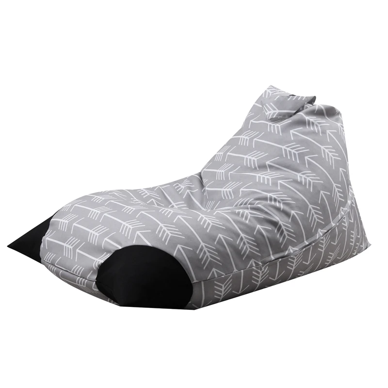 Modern stuffed storage bean bag storage as chair portable children's clothing large toy storage bag for living room