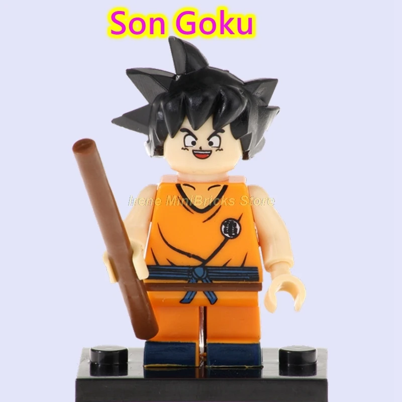 Dragon Ball Super Broly фигурки Модель Сон Гоку Вегета одной продажи строительные блоки игрушки для детей Marvel Фильм аниме создатель - Цвет: Son Goku