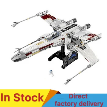 

lepinblocks 05039 Star plan Series UCS Rebel Red Five X wing Starfighter Model plane Compatible With 10240 Building Bricks Toys