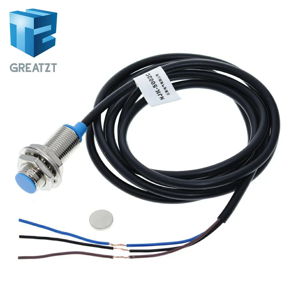 Датчик приближения с эффектом Холла GREATZT NJK-5002C NPN 3-проводной нормально открытый +