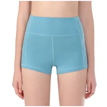 Женские шорты для йоги танцевальная Гимнастика Йога Ночная сексуальная пуш-ап тренажерный зал Беговые спортивные шорты с поясом облегающие леггинсы