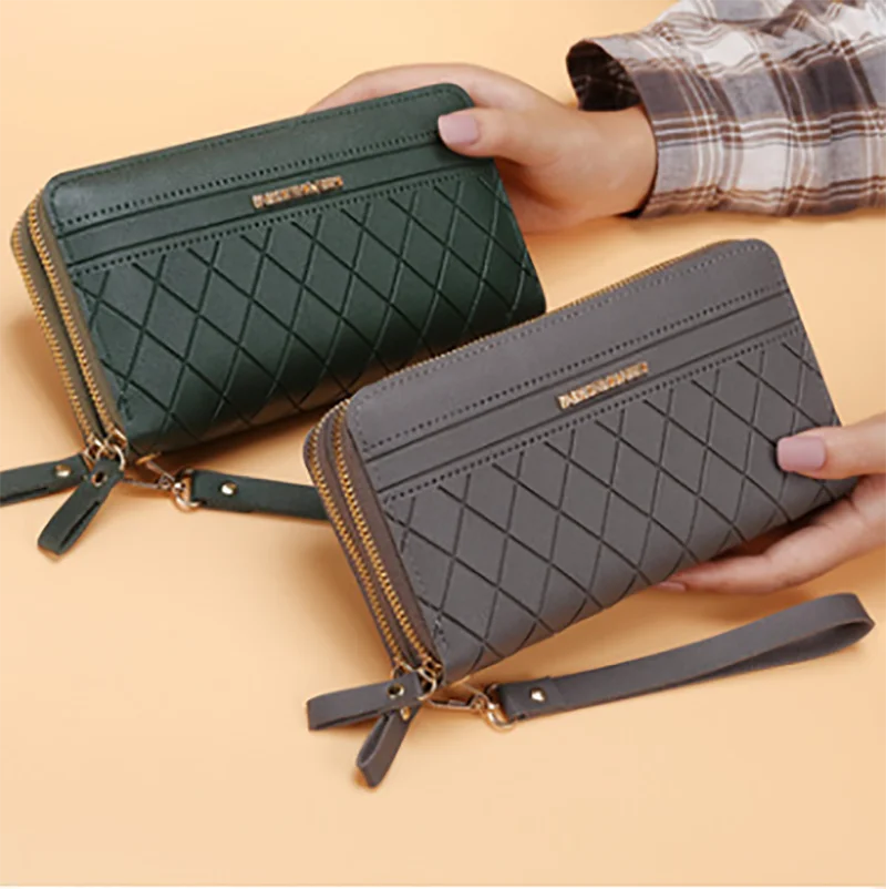 Long Women's Wallet Female Purses Tassel Coin Purse Card Holder Wallets Female Pu Leather Clutch Money Bag Pu Leather Wallet