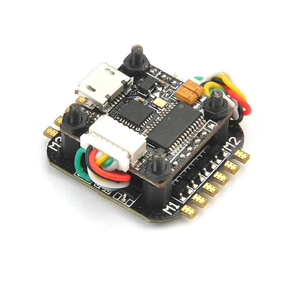 

Super_S F4 2S Flight Controller Built-in Betaflight OSD+Super_S BS06D 4in1 Blheli_S 6A ESC for RC Drone FPV Racing