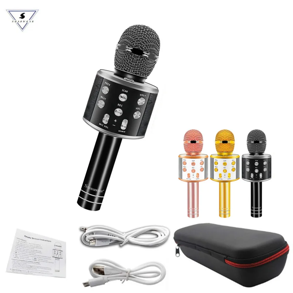Cena ws858 mikrofon bezprzewodowy mikrofon karaoke mikrofon bluetooth vipkid mikrofon bezprzewodowy z glosnikiem mikrofon do karaoke dla dzieci instagram mikrofon z bluetouch zestaw glosno mowiacy bluetooth microfoons