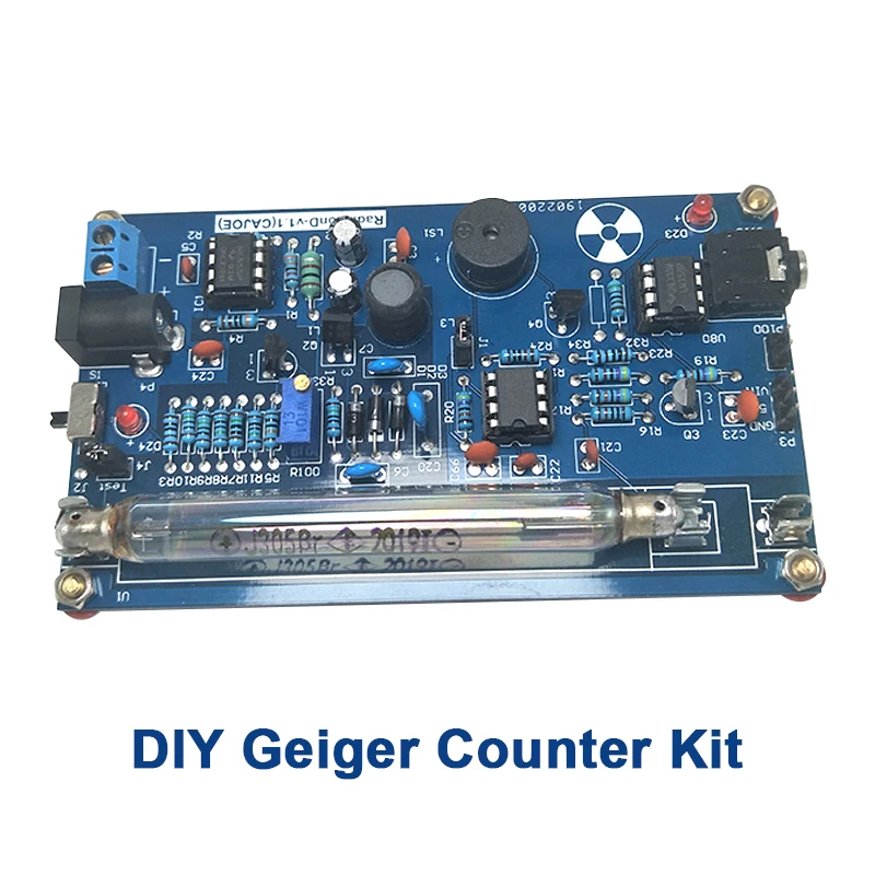 Собранный DIY счетчик Гейгера модуль Миллер трубка GM детектор ядерного излучения