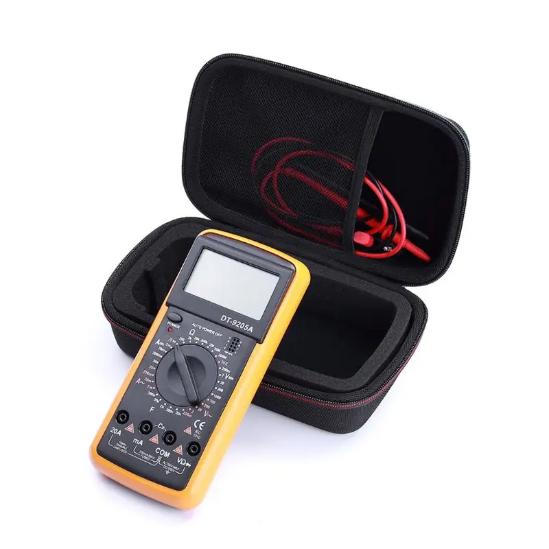 Hard Shockproof Multimeter Carrying Case Bag for Fluke 117 115 F117C F17B+ F115C Cover Carry EVA Protective Box plumbers tool bag