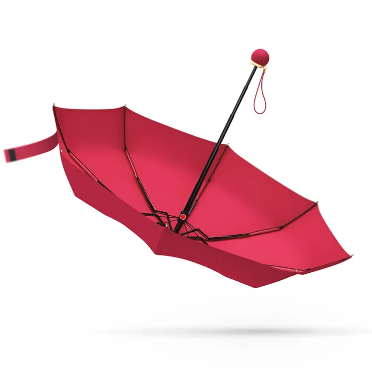 Женский Зонт от дождя, 8 костей, защита от ветра и дождя, пятизвездочный, двойной светильник, складной зонт, Женский Зонт от дождя 50ys026