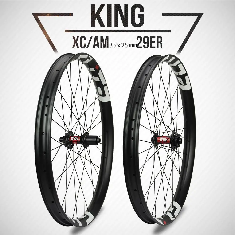 Комплект бескамерных колес для горного велосипеда ELITE DT Swiss 240 36T 29er XC AM 35x25