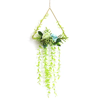 

Wall Hanging Nordic Style Wall Plug Handmade Artificial Flower Party Decoration Wedding Flower Decoration Wrought K888