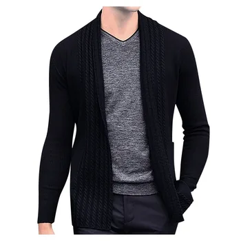 

JAYCOSIN Winter Clothes Warm Sweater Coat Pockets Casual Men Sweatercoat male Cardigan Autumn Knitted Sweater pull jumper