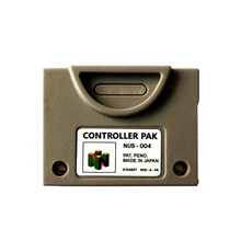 

N64 Controller Pak Speicherkarte Memory Card Replacement for Nintendo 64 Pack (NUS-004)