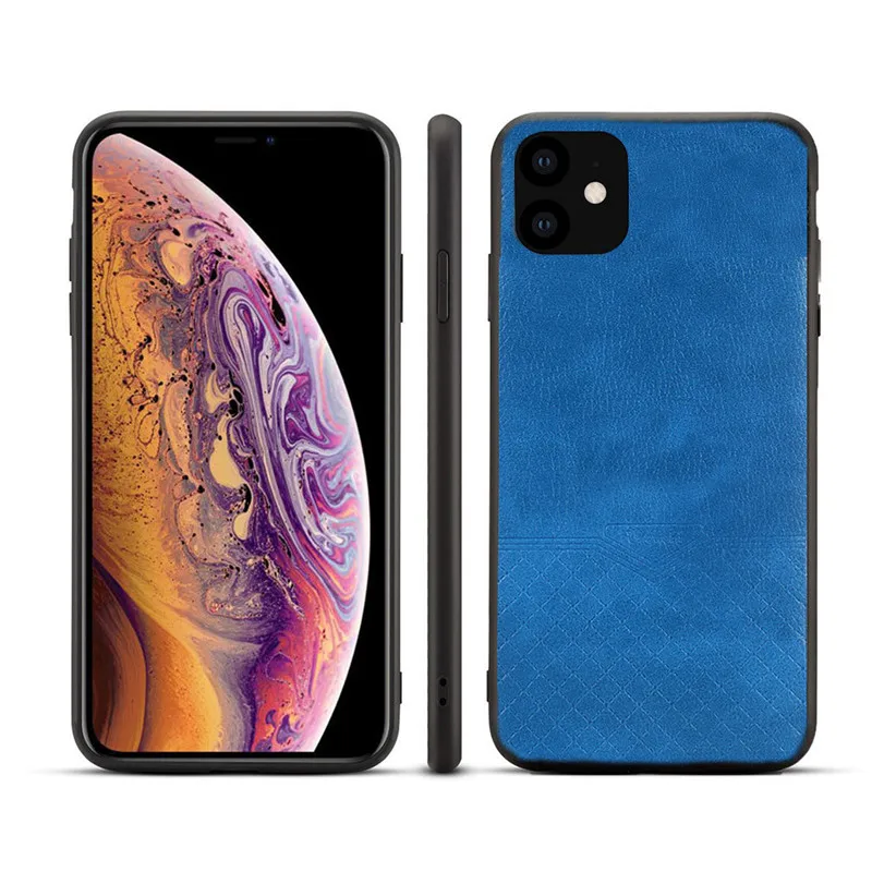 Binmer модный противоударный тонкий кожаный чехол для телефона для IPhone 11 Pro Max IPhone 11 11 Pro защитная задняя крышка
