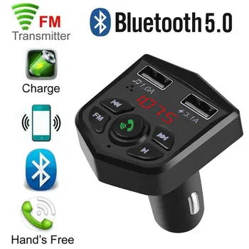 

Universal Dual USB MP3 Snelle Oplader Voor Fm Transmitter Portable Bluetooth Modulator Car Charger