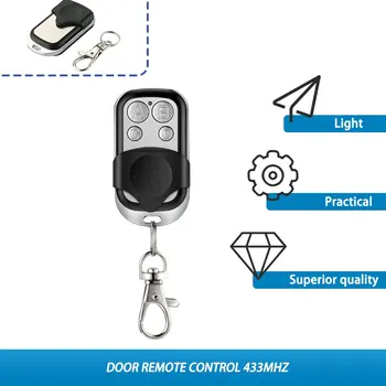 

ABCD Wireless RF Remote Control433 MHz Electric Gate Garage Door Remote Control Key Fob Controller