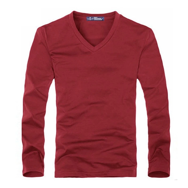 T shirt 7X V shirt collar 