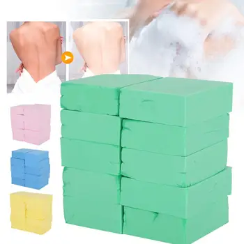 

10pcs Bath Shower Spa Brush Scrubber Sponge Soft Exfoliating Body Skin Scrubber Pads Body Care Washing Cleaning Tools