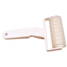 Пластиковый резак для пирога, пиццы, печенья, выпечки, инструменты для тиснения, ролик для теста, решетчатый резец, ремесленные формы для выпечки