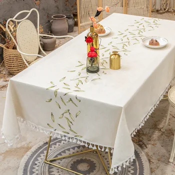 

Table Cloth Country Style Plaid Print Rectangle Square Table Cover Tablecloth Home Textile Home Kitchen Decoration