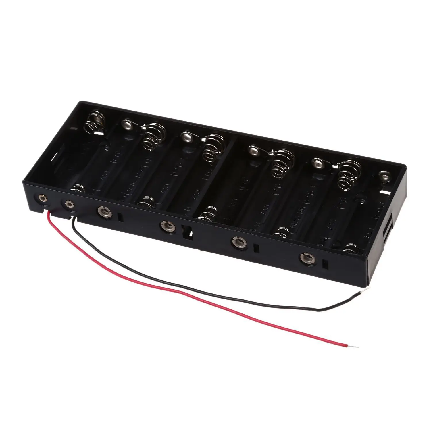 

Plastic Shell Batteries Holder Box for 10 X 1.5V AA Battery Case