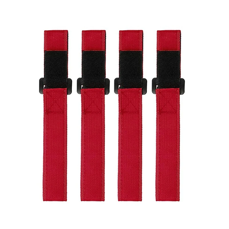 4Pcs Adjustable Bike Rack Strap Replacement Bicycle Wheel Stabilizer