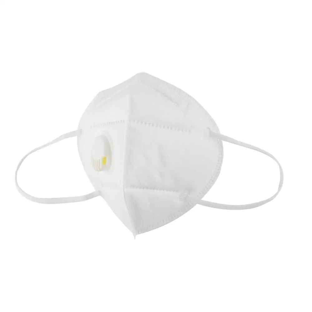 

10/5/1 pcs 5-Layer KN95 Mouth Mask Respirator With Breathing Valve Filter High Efficiency Filtration 3D Kids Adult Filter Mask