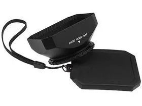 Mennon DVb-27mm bayonet (черный) camera DV square shade с крышкой объектива | Электроника