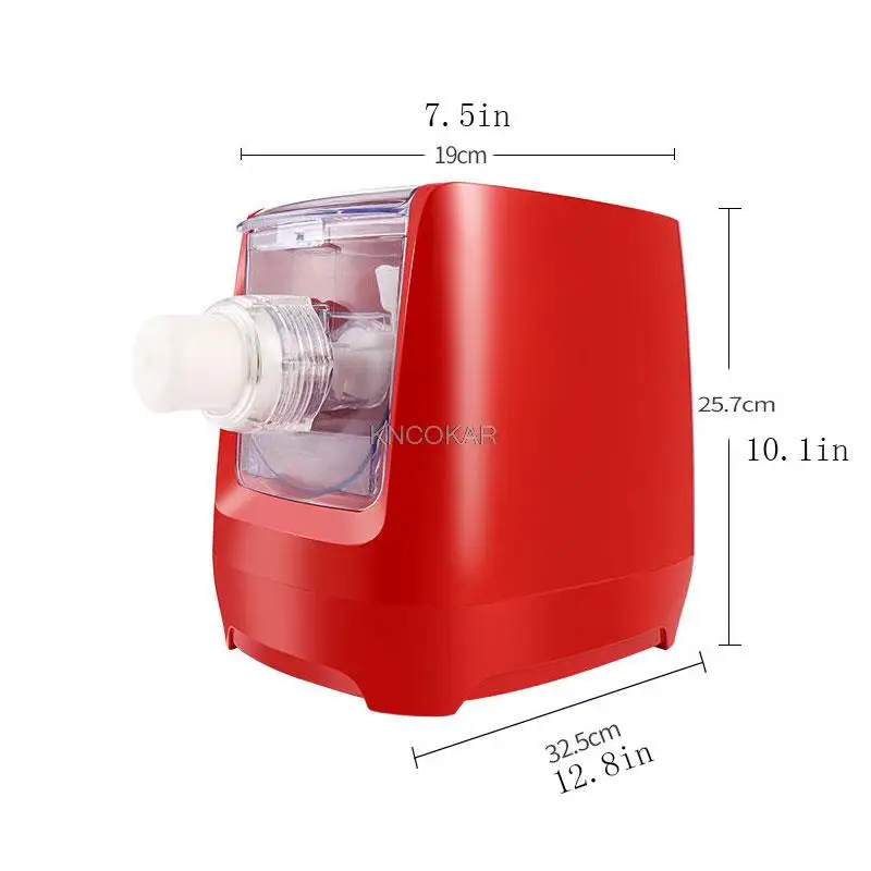 110V/220V Electric Automatic Pasta Maker HDough Knead Noodle Machine Steel Roller Press Sheeter Fresh Carbon Smart Dumpling