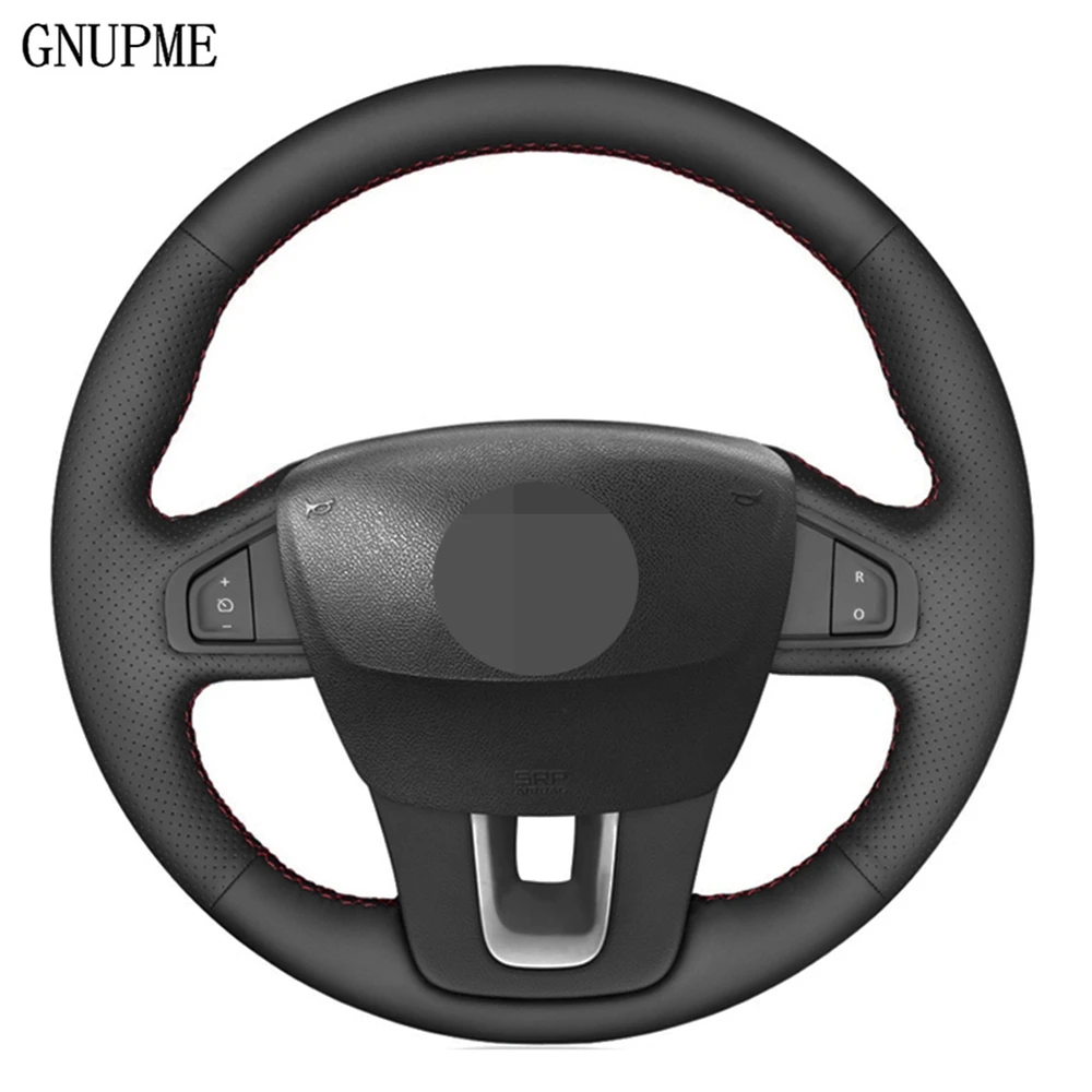 Чехол на руль автомобиля из искусственной кожи для Renault Laguna 2008 2015 Latitude 2010 Samsung SM5 2009