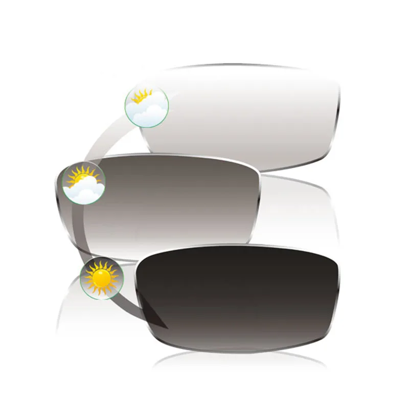 Photochromic Lens optical prescription glasses Myopia