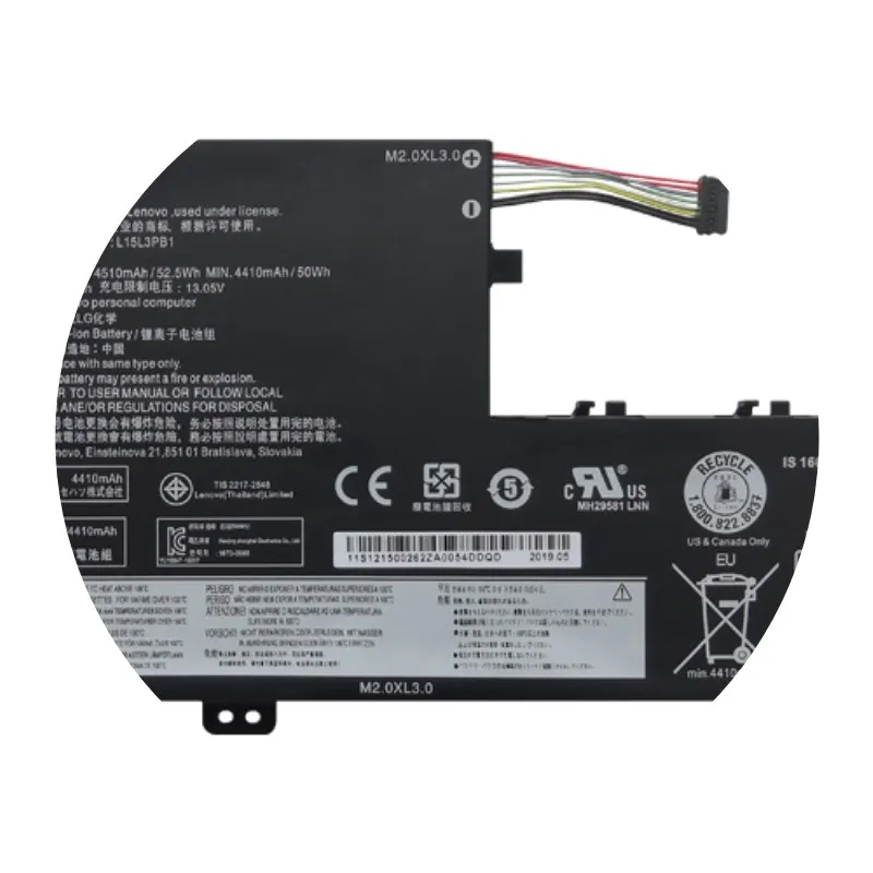 Bateria do Portátil para Lenovo Ideapad L15m3pb0 L15l3pb0 Ioga 330s15ikb 330s-14ikb 320s-15isk L15c3pb1 L15l3pb1 520-14ikb Novo - Imagem 3