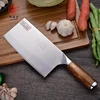 DENGJIA 9Cr18Mov Steel Mahogany Handle Chinese High Quality Chef Knife Handmade Vegetable and Meat Stainless Kitchen Knives ► Photo 2/6