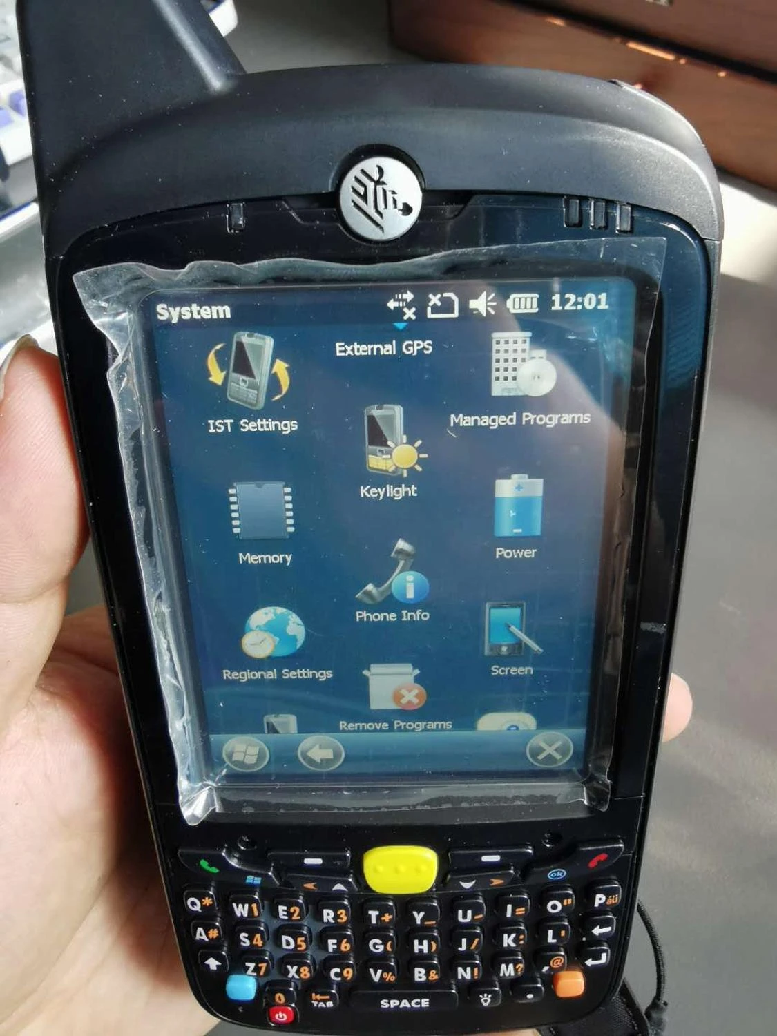 High material Zebra Symbol MC67NAPDABMA003CN Handheld Mobile Computer