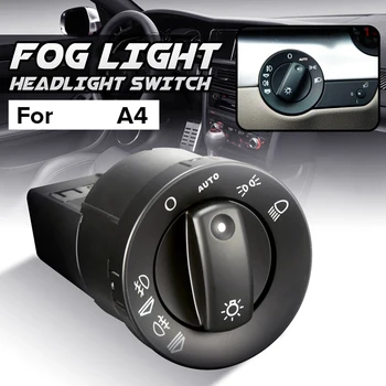 

Car Front Rear Fog Light Headlight Switch for A4 8E B6 B7 2004-2007 8E0941531B