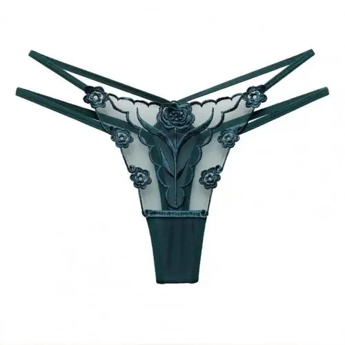 Lingerie Sexy G Strings Women V-shaped Metal Panties Low-rise