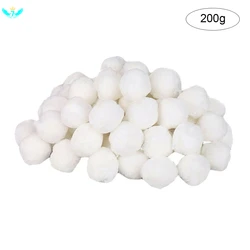 200/500/700g White Filter Balls Eco-friendly Swimming Pool Cleaning Equipment Filter Water Purification Fiber Cotton Balls